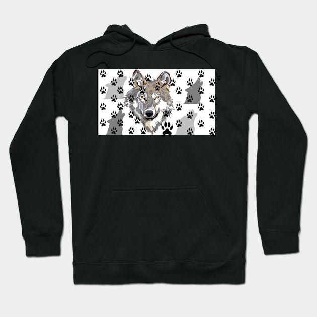 Wolfy by designed CaligoViatoris Hoodie by CaligoViatoris